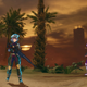 From left to right: Kirito, Rika Mutsuki (me), Yashiro (my ArFA-sys buddy), and Kureha